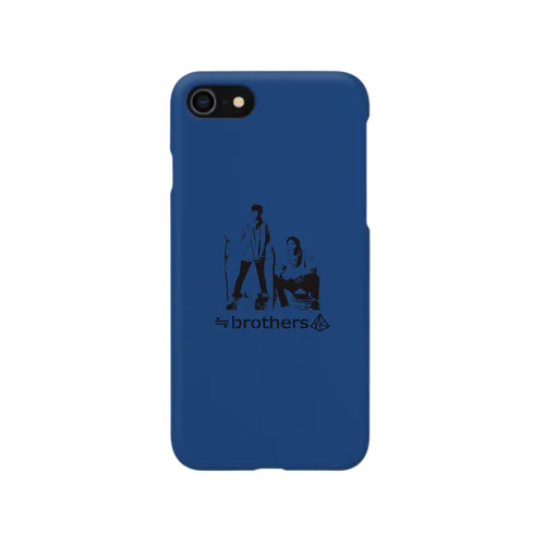 ≒brothersスマホケース(青) Smartphone Case