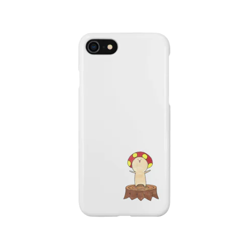 きのこと切り株 Smartphone Case