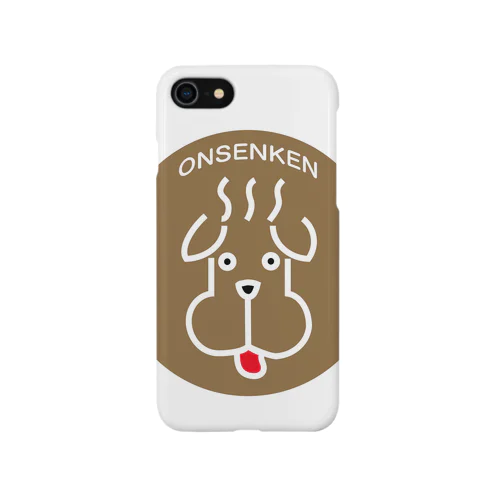 温泉犬 iPhone Smartphone Case