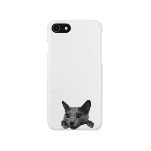 uni 猫 モノクロ Smartphone Case