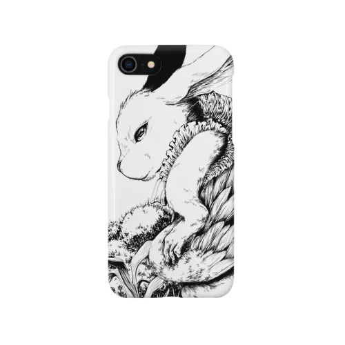 うさぎの幻獣のペン画 Smartphone Case