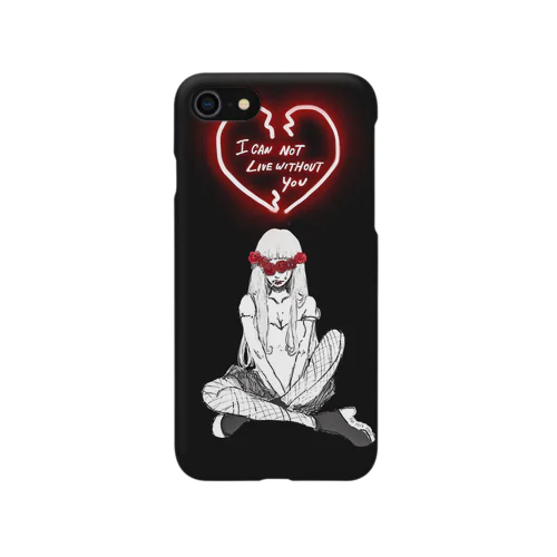 lonely lonely girl. iPhone Smartphone Case