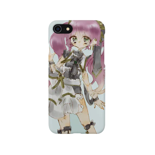 女の子 iPhone Smartphone Case