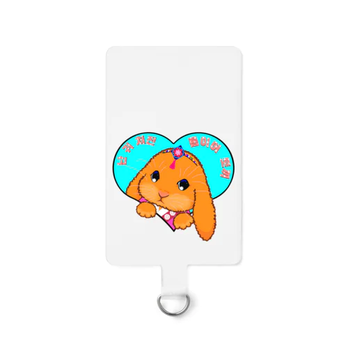 ロップイヤーラビット　韓服お正月バージョン Smartphone Strap