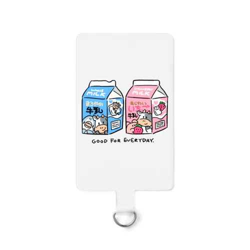 牛乳といちごミルク Smartphone Strap