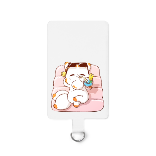 夏満喫中のてnこ Smartphone Strap