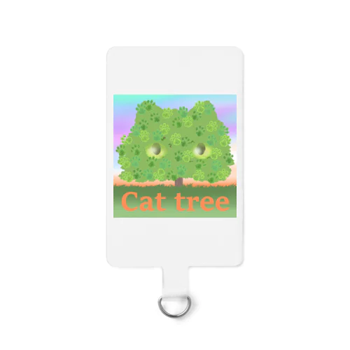 ＣＡＴ　ＴＲＥＥ Smartphone Strap