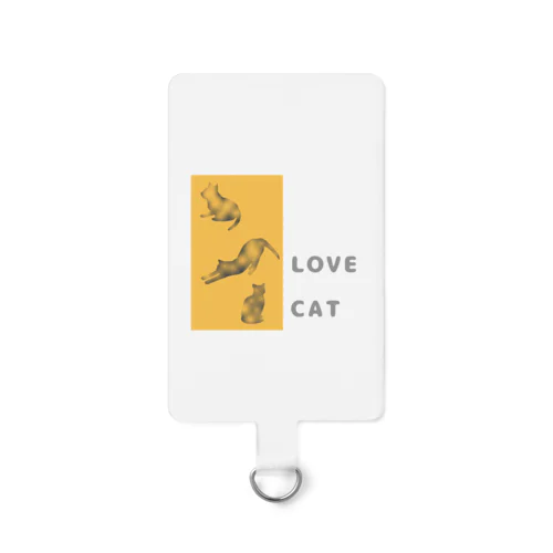 LOVE CAT Smartphone Strap