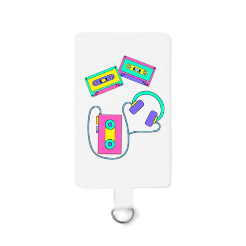 90'S LOVE -ウォークマンとカセットテープ Smartphone Strap