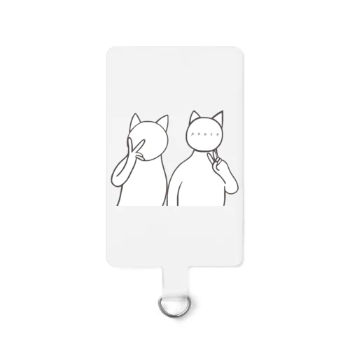 Peace！ Smartphone Strap