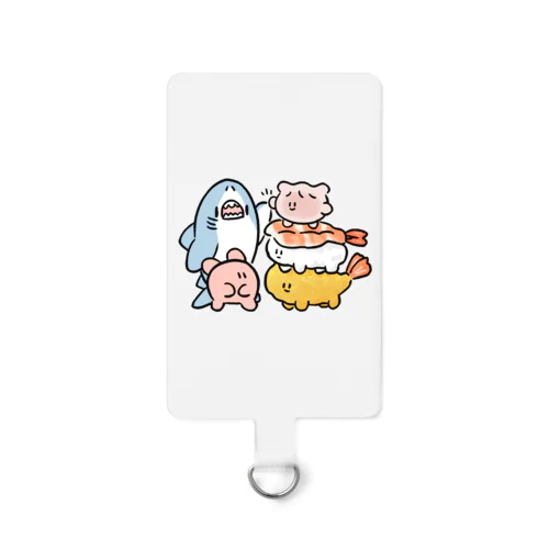 チームえび料理 Smartphone Strap