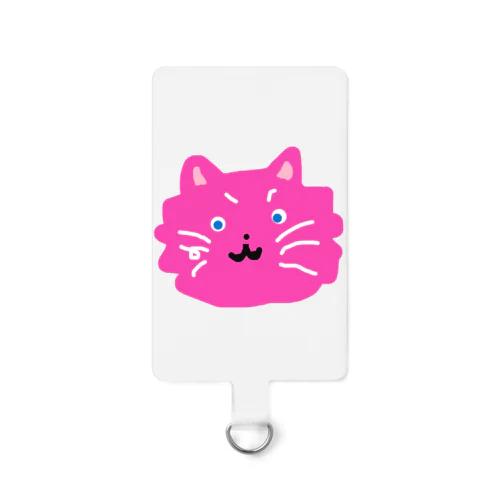 猫のマゼンタ Smartphone Strap