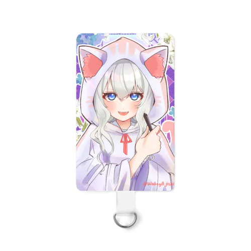 ペンを持つ代理ちゃん(背景ありver.) Smartphone Strap