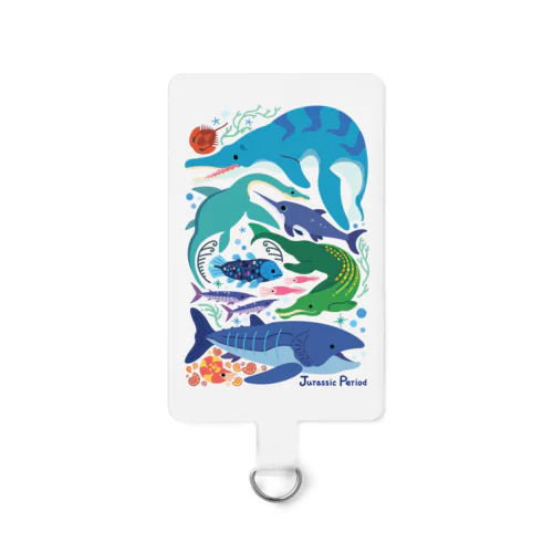 ジュラ紀の海のいきもの Smartphone Strap