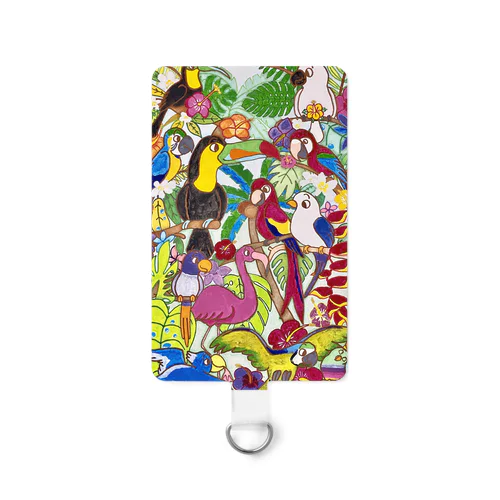 ジャングルの中の鳥 Smartphone Strap