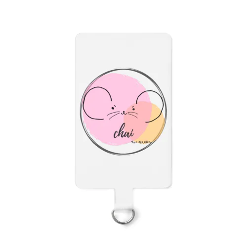 ちゃいかんぱにぃロゴ Smartphone Strap