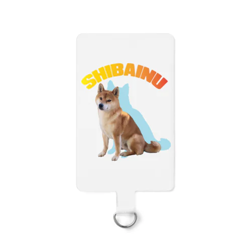 SHIBAINU（ソラくん）おすわり スマホストラップ