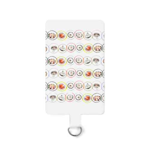 Dancing SHIITAKE mushroom Smartphone Strap