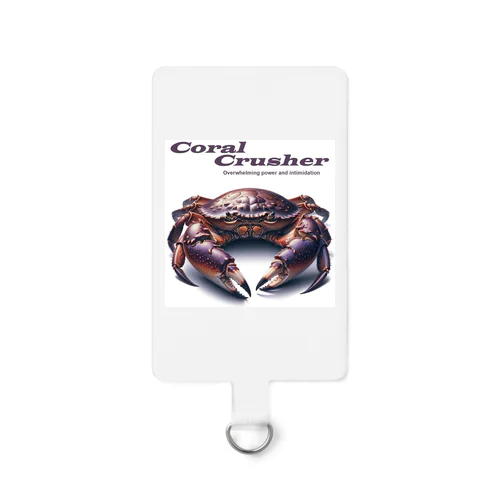 Coral Crusher Smartphone Strap
