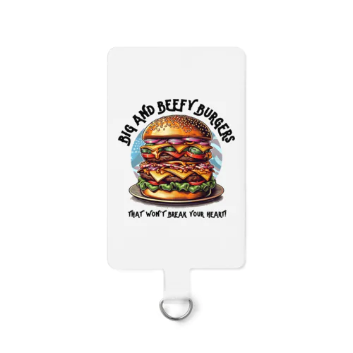 あなたを満足させるバーガーを! Smartphone Strap