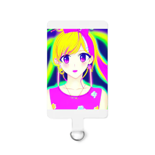 きゅぴきゅぴ★金髪アイドル Smartphone Strap