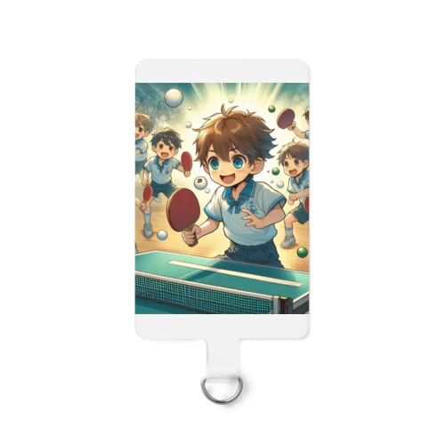 男の子　中学1年生　卓球部 Smartphone Strap