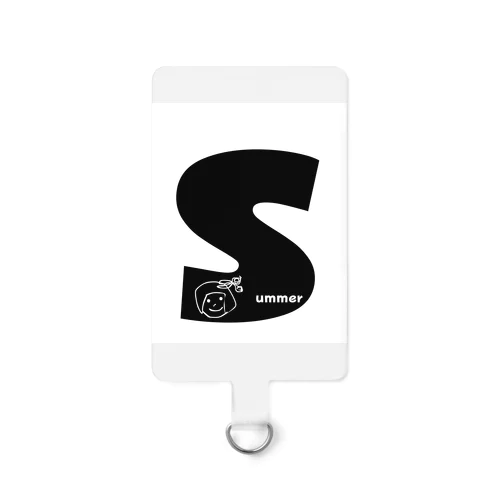 2024 summer　はじまるよ！ Smartphone Strap