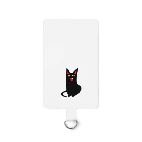 くろねこトトはうらぎらない　ニャー！ Smartphone Strap