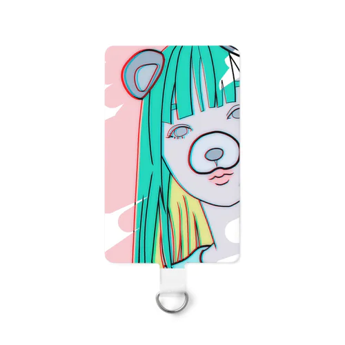 パンダ女子　女友達 Smartphone Strap