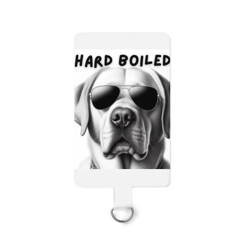ハードボイルド犬ラブラドール スマホストラップ