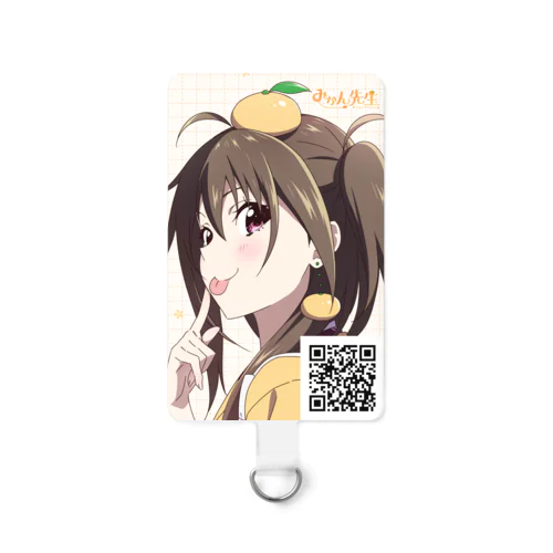 【紐付き🍊】みかスマホストラップ【宣伝部隊向け】 スマホストラップ