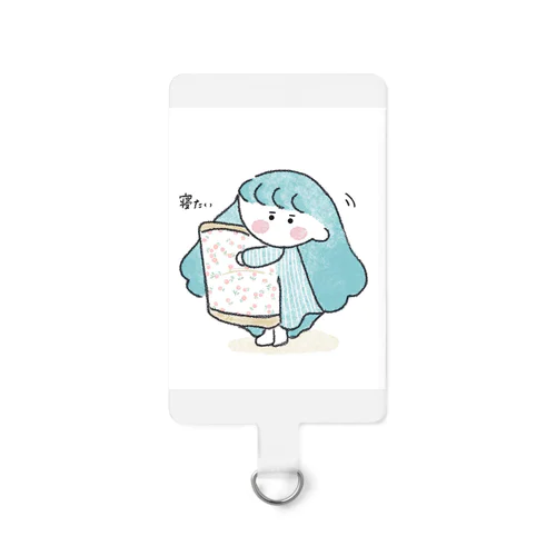 寝たい日 Smartphone Strap