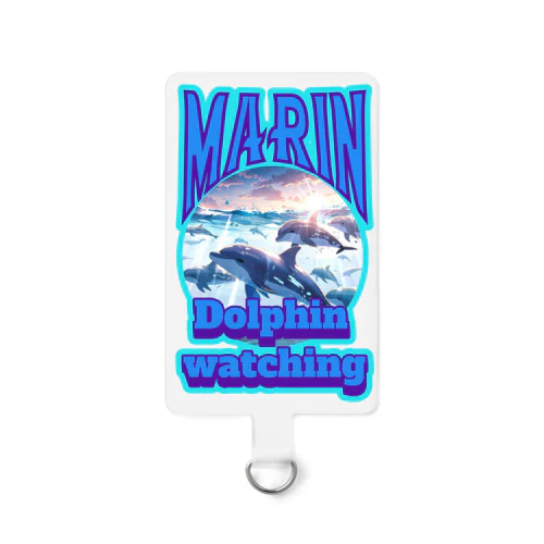 Amaxsaイルカウォッチング-marin Smartphone Strap