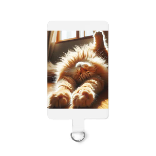 のび猫 Smartphone Strap