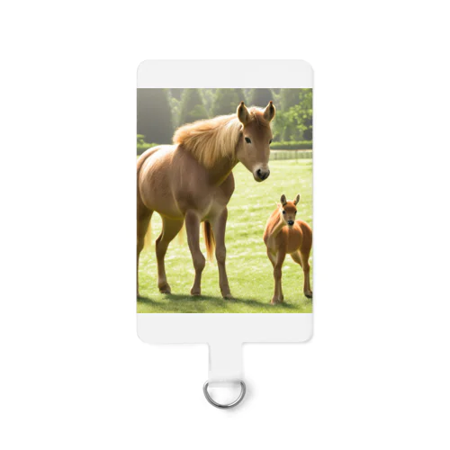 馬と鹿 Smartphone Strap