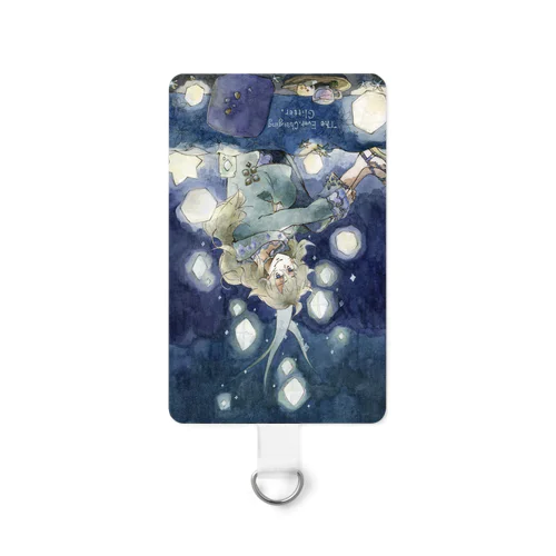 （逆向き）The Ever-Changing Glitter Smartphone Strap