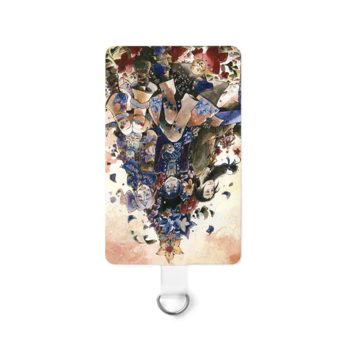 （逆向き）Flower’s Glow Smartphone Strap