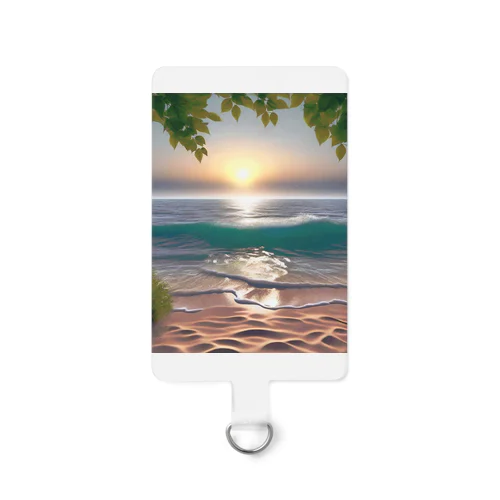 Sunset beach Smartphone Strap