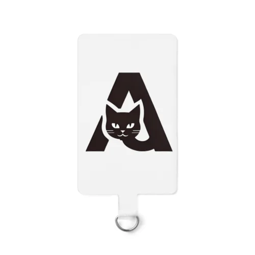 猫文字（A) Smartphone Strap