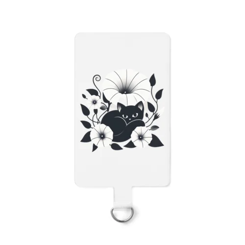 アサガオと黑猫 No1.5 Smartphone Strap