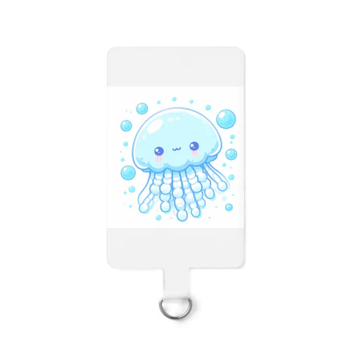 水色のクラゲ･スー Smartphone Strap