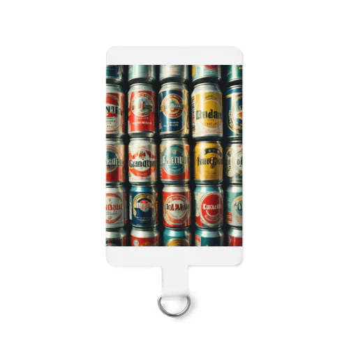 色とりどりの欧米の空き缶 Smartphone Strap