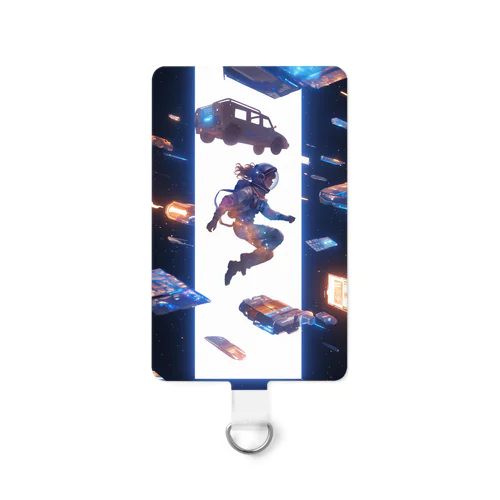 宇宙の冒険者 Smartphone Strap