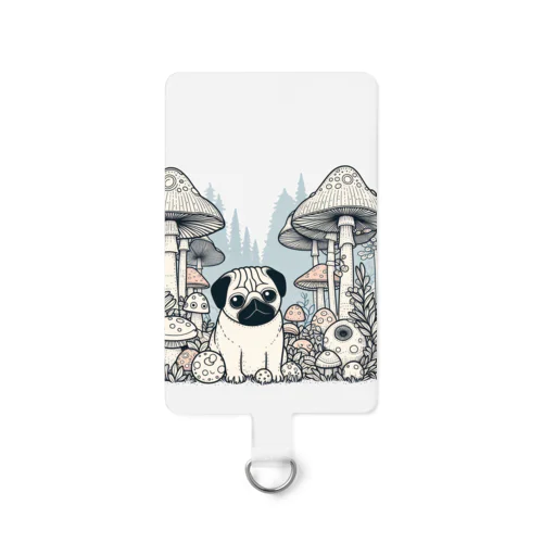 きのこぱぐ Smartphone Strap