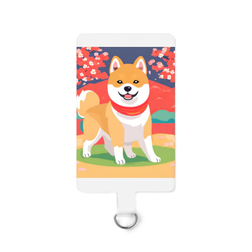 日本の守り手秋田犬 Smartphone Strap