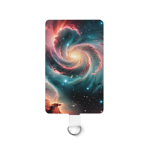 幻想的な宇宙 Smartphone Strap