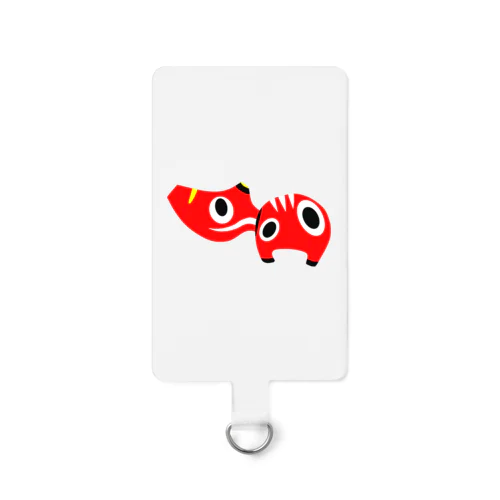 赤べこさん Smartphone Strap