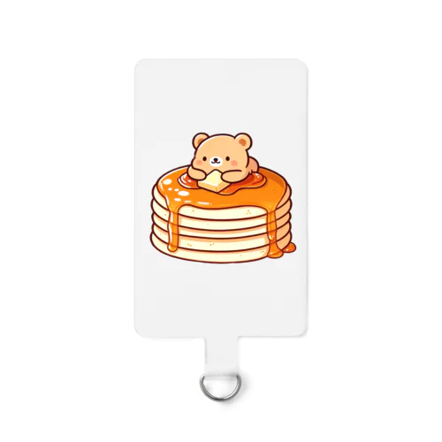 ホットケーキとクマさん Smartphone Strap
