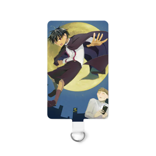 吸血鬼vs.現代人 表紙イラスト Smartphone Strap