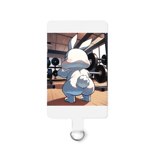 うさちゃんスクワット🐰 Smartphone Strap